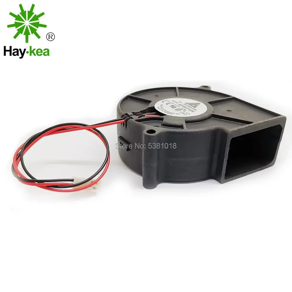 Original Delta BFB0712H 7530 75mm DC 12V 0.36A High Speed CFM Air Pressure Projector Blower Centrifugal Cooling Fan