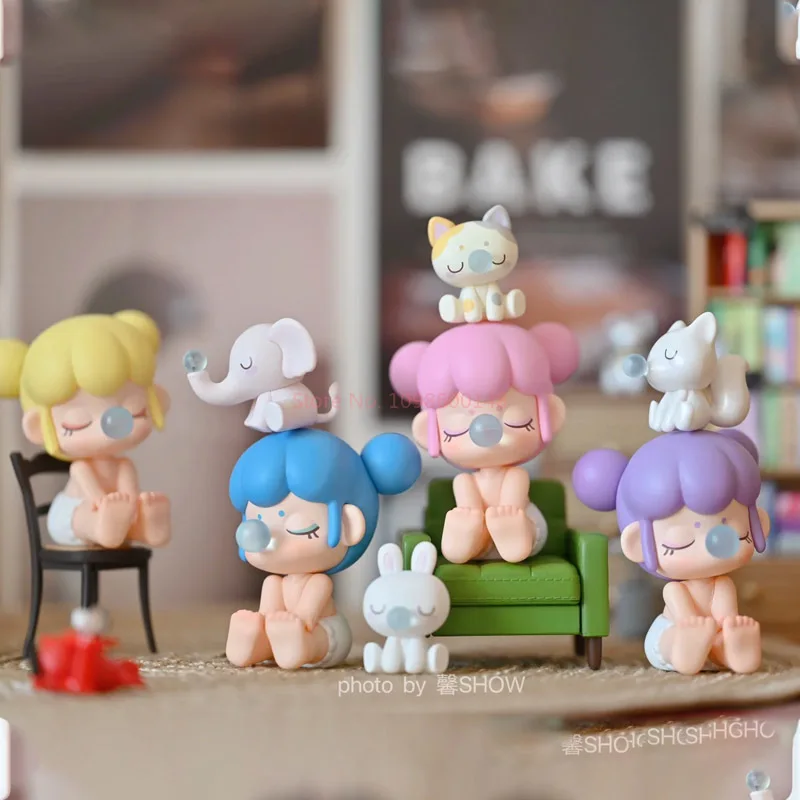 

BabyNanci Sitting Series Handmade Desktop Christmas Ornament Blind Box Toy Cute Girl's Birthday Gift Trendy Collectible