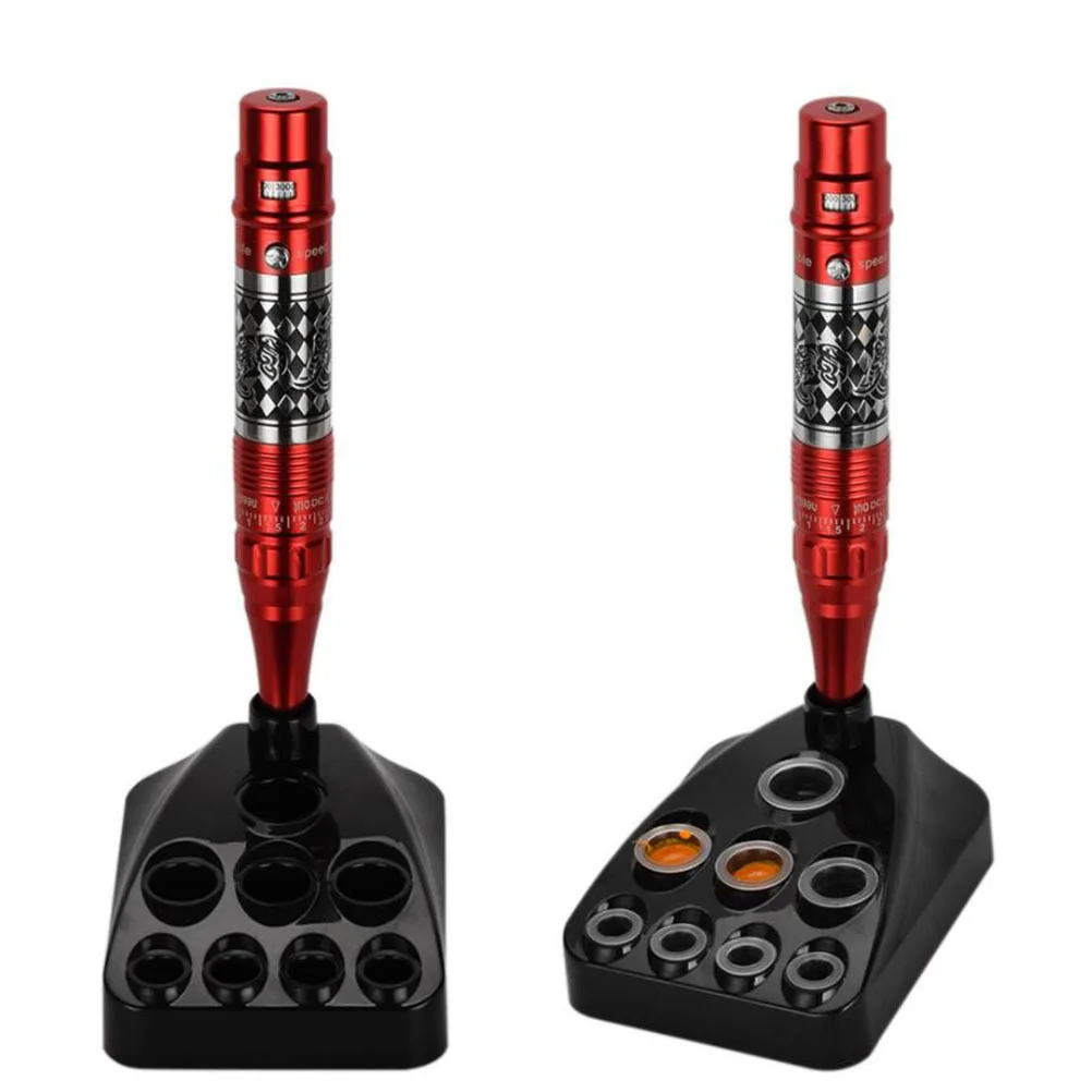 

1Pcs Ink Cup Holder Rack ABS Durable Portable for Tattoo Eyebrow Lip Pigment Pen Stand Professional Salon Tool