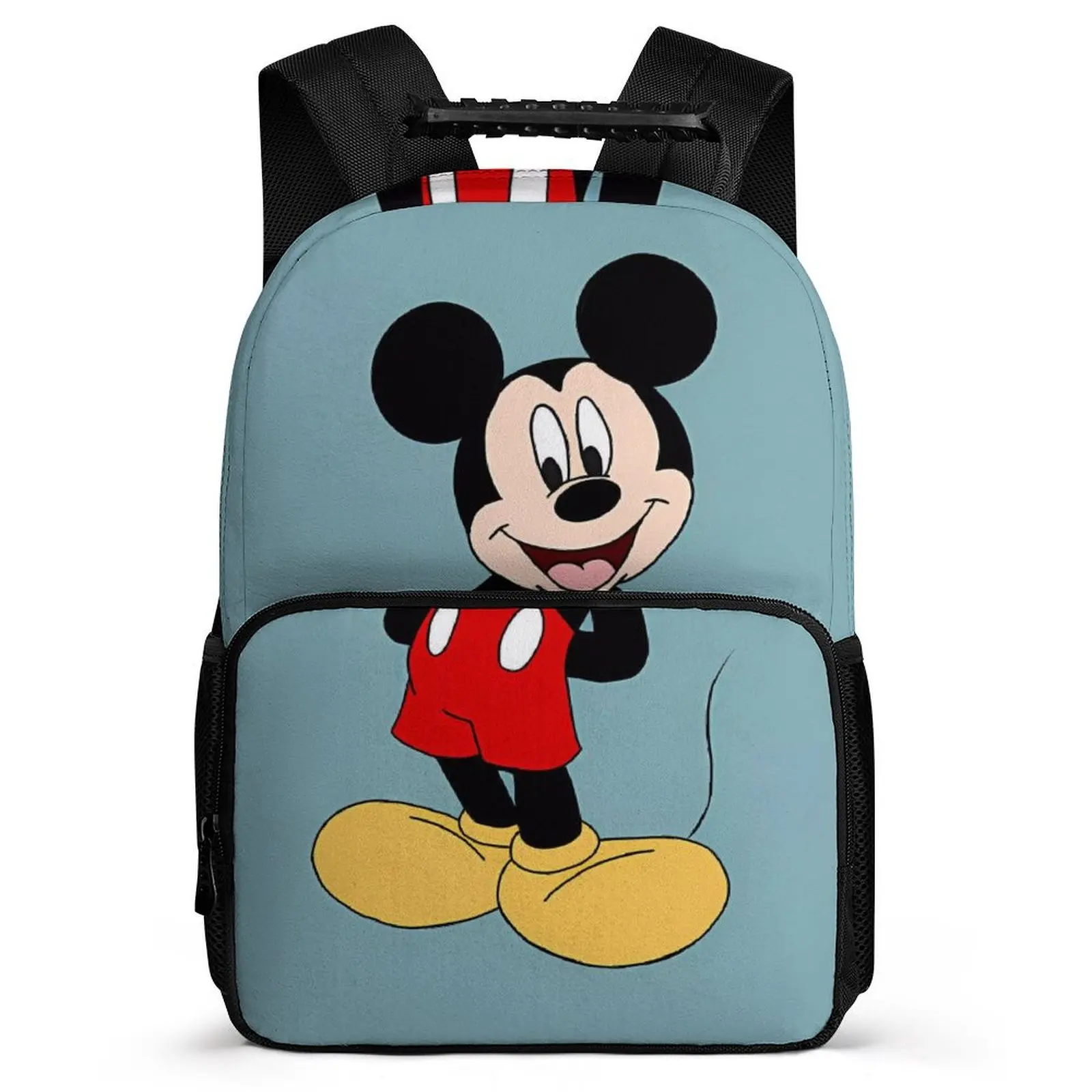 

Fashion Disney Mickey Mouse Teen Student Girl Boy To School Knapsack 16 Inch Cartoon Backpack Women Rucksack