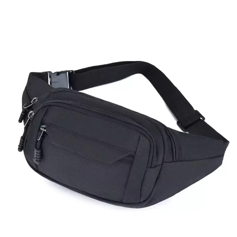 Casual Travel Adjustable Money Belt Phone Bag Zip Pouch Wallet Waist Bum Bag
