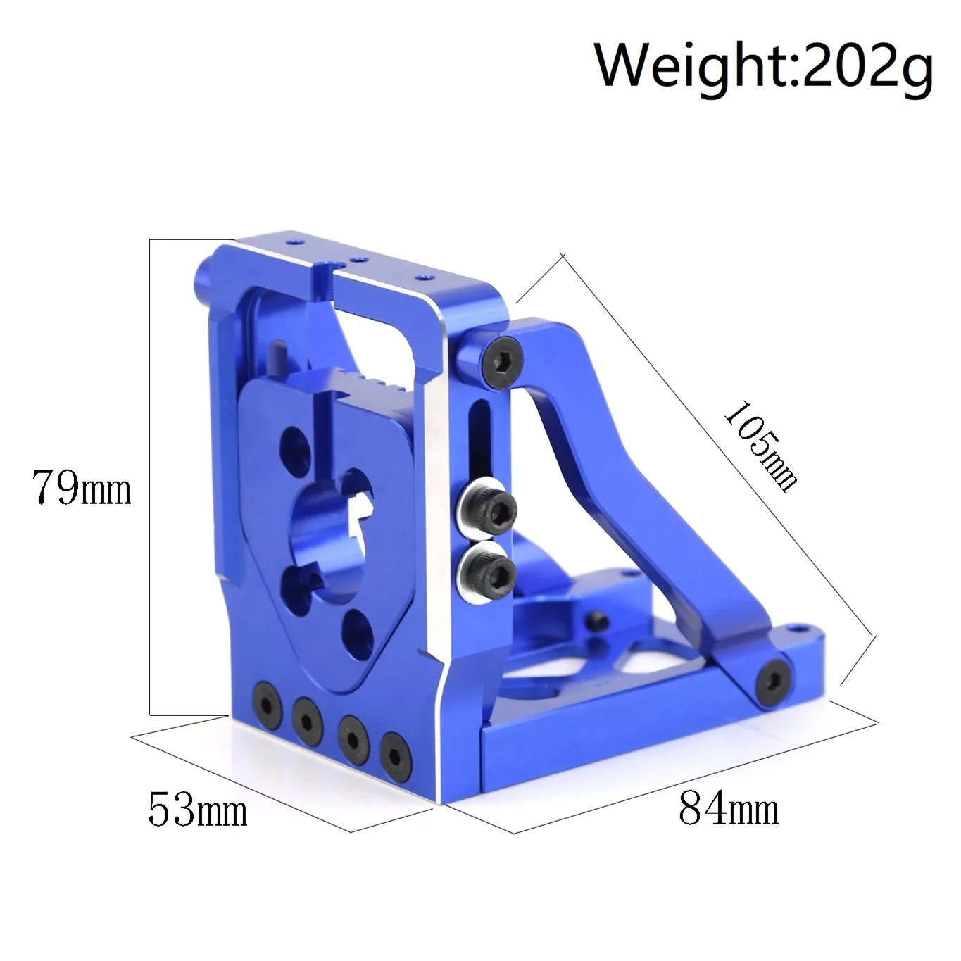 2pcs Metal Upgraded Motor Mount Seat Quick Disassembley For TRAXXAS 1/5 X-Maxx XMAXX 6S 8S 1/6 XRT RC Car Upgrade Parts