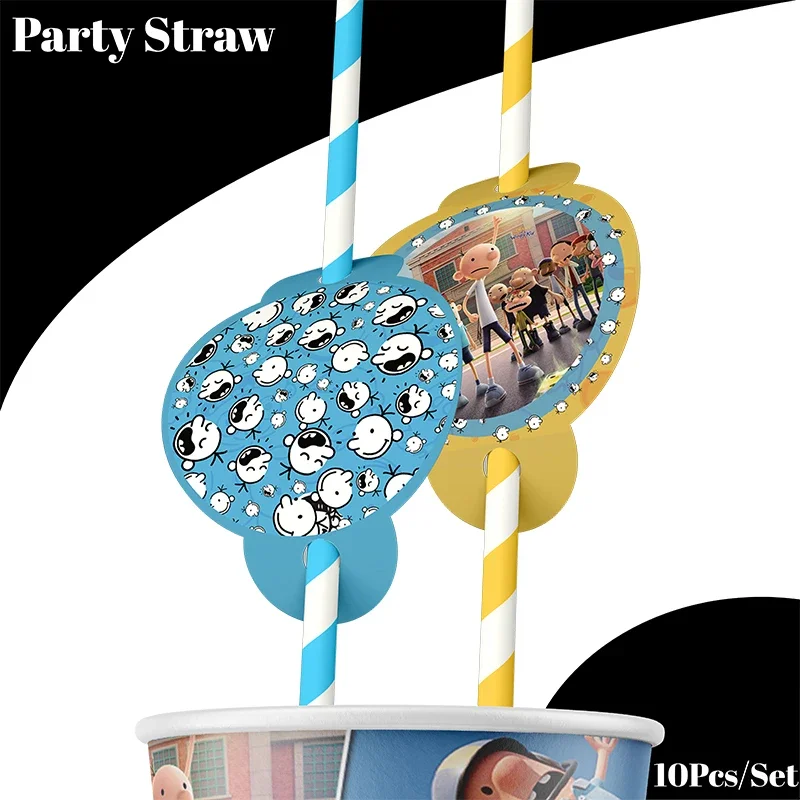 Diary of a Wimpy Kid Theme Birthday Party Disposable Tableware Cold Birthday Party Decorations Party Decoration Baby Shower