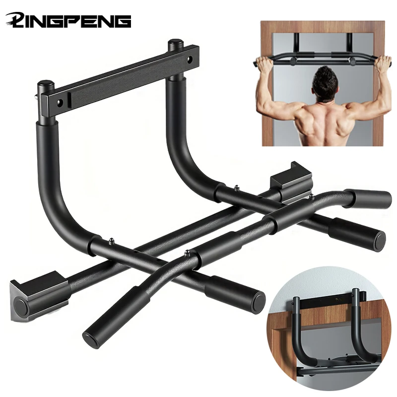 Door Frame Pull-up Bar Wall Mounted Door Pull-up Bar Pull-up Bar Multi-purpose Push-up Bar Indoor Home Gym Equipment