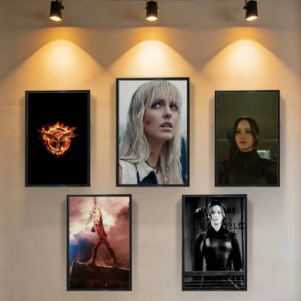

law of jungle The Hunger Games Poster HD Art Wall Waterproof Home Living Room Bedroom Bar Aesthetic Decoration