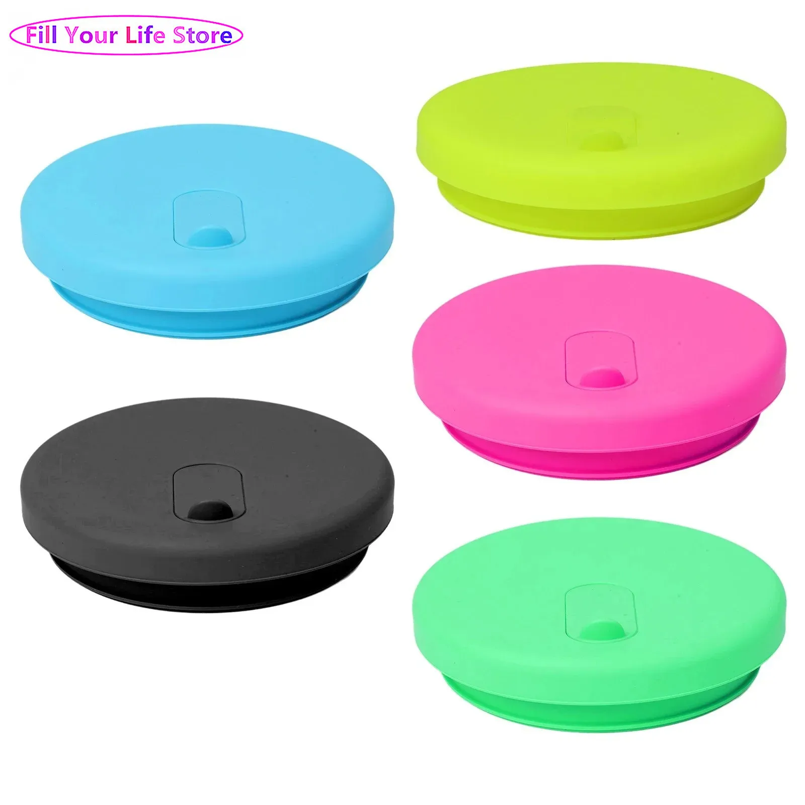 

Silicone Replacement Cup Lid for 40oz Tumbler Cup Dust-Proof Drinking Straw Tips Lids Replacement Lids Water Bottle Accessories