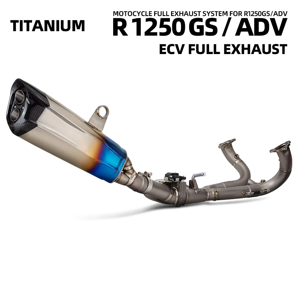 

Полная выхлопная система для мотоциклов BMW R1250R, R1250RS, R1250GS, R1250ADV, 1250GS, 1250ADV: коллектор и глушитель