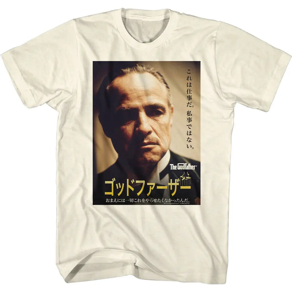 THE GODFATHER T-Shirt, japanisches Filmplakat, klassische Grafik-T-Shirts, Sommer, lockeres und atmungsaktives T-Shirt für Herren und Damen