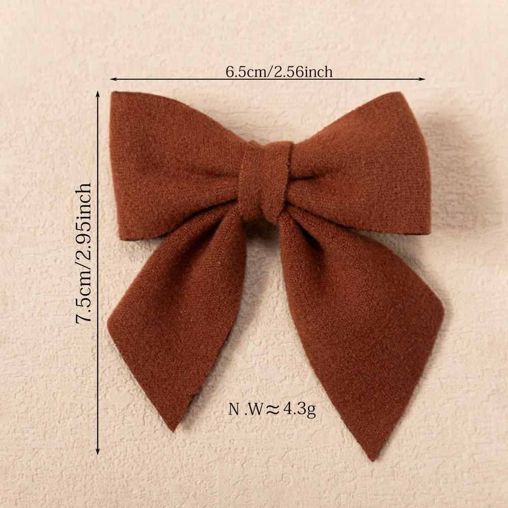 Jepit Rambut Busur Modis untuk Anak Perempuan Jepit Rambut Gaya Putri Lucu Jepit Rambut Mulus Hiasan Kepala Bayi Buatan Tangan Aksesori Rambut Anak