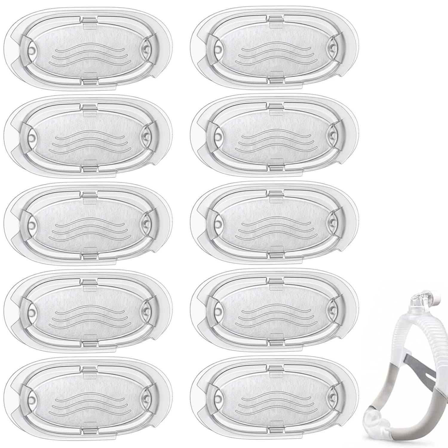 1-10Pcs Replacement Exhalation Vent Diffuser Filter for AirFit N30i P30i Nasal Pillow Cushion CPAP Mask Multi-Hole Vent Filter