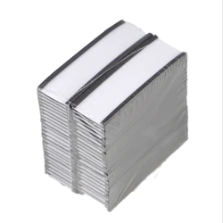 Magnetic Label Holders With Magnetic Data Card Holder With Clear Plastic Protectors For Metal Surface Cabinet Magnetic Label