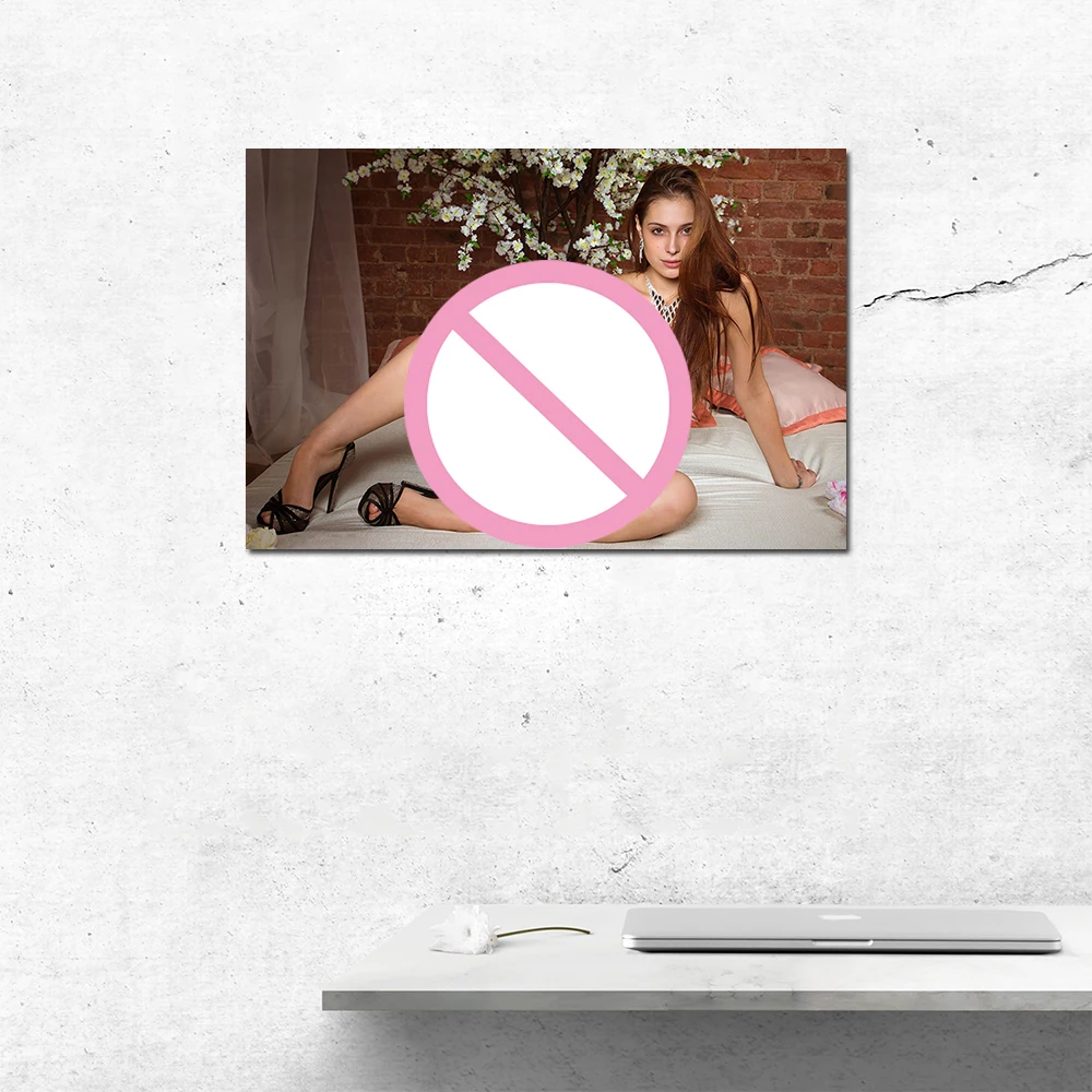 High Heels Beauty Poster and Print Aesthetic Wall Art Canvas Painting Wall Picture For Bedroom Living Room Home Decor