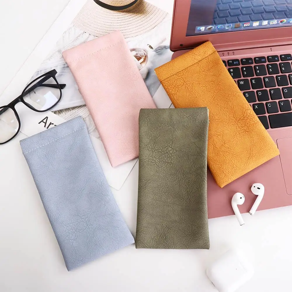

Box Automatic Closed Glasses Protective Cove Eyewear Protector Case Sunglasses Pouch Leather Glasses Case Eye Glasses Holder