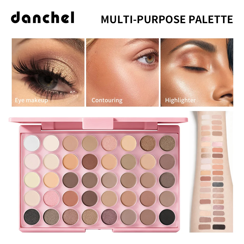 All-In-One Complete Makeup Kit Full Cosmetic Set for Women Includes Eyebrow Eyeliner Eyeshadow Blendable Portable Travel Daily Party Makeup for Beginners Ladies