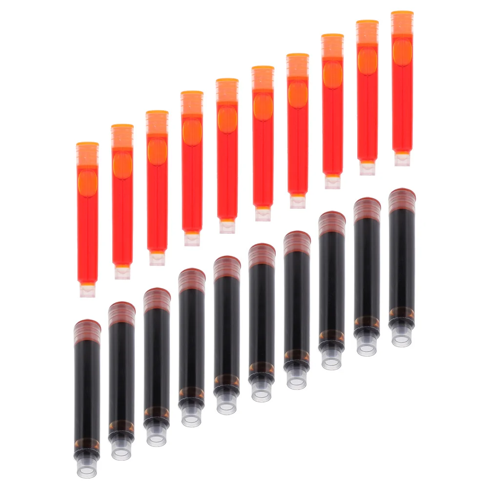 100 قطعة عبوات أقلام حبر ملون قابل للمسح كتابة سلسة من البلاستيك الممتاز لوازم مكتبية أدوات مكتبية للطلاب