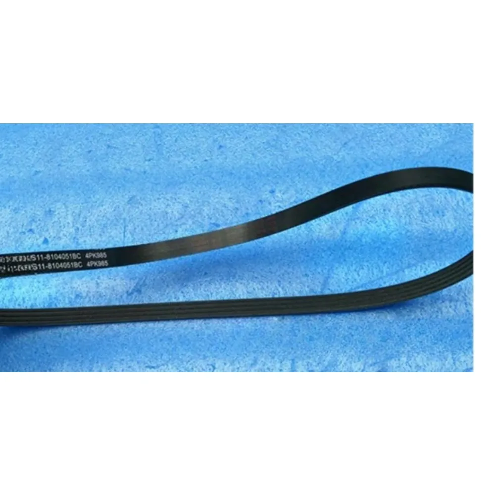 Air Conditioner Compressor Power Steering Pump Belt for Chery QQ3 QQ6 Fulwin 2 A1 A5 Riich M X1 Karry Youya