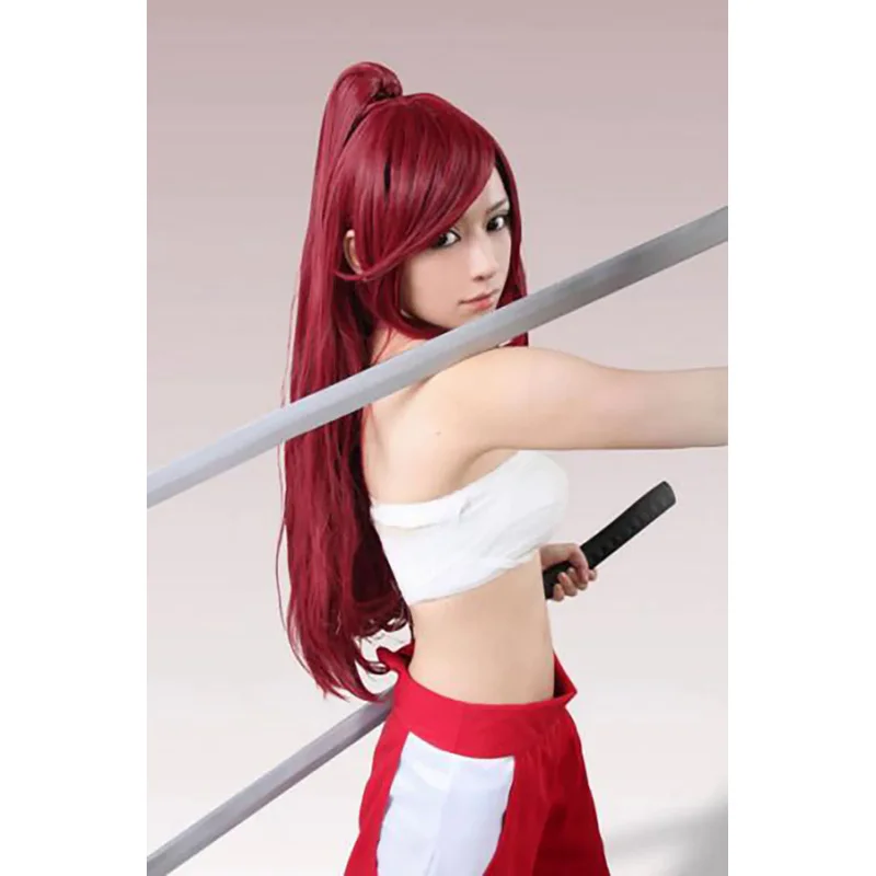 Anime Fairy Tail Cosplay Erza Costume Scarlet Cosplay Costume Brand Japanese Unisex Halloween Costume For Women Men