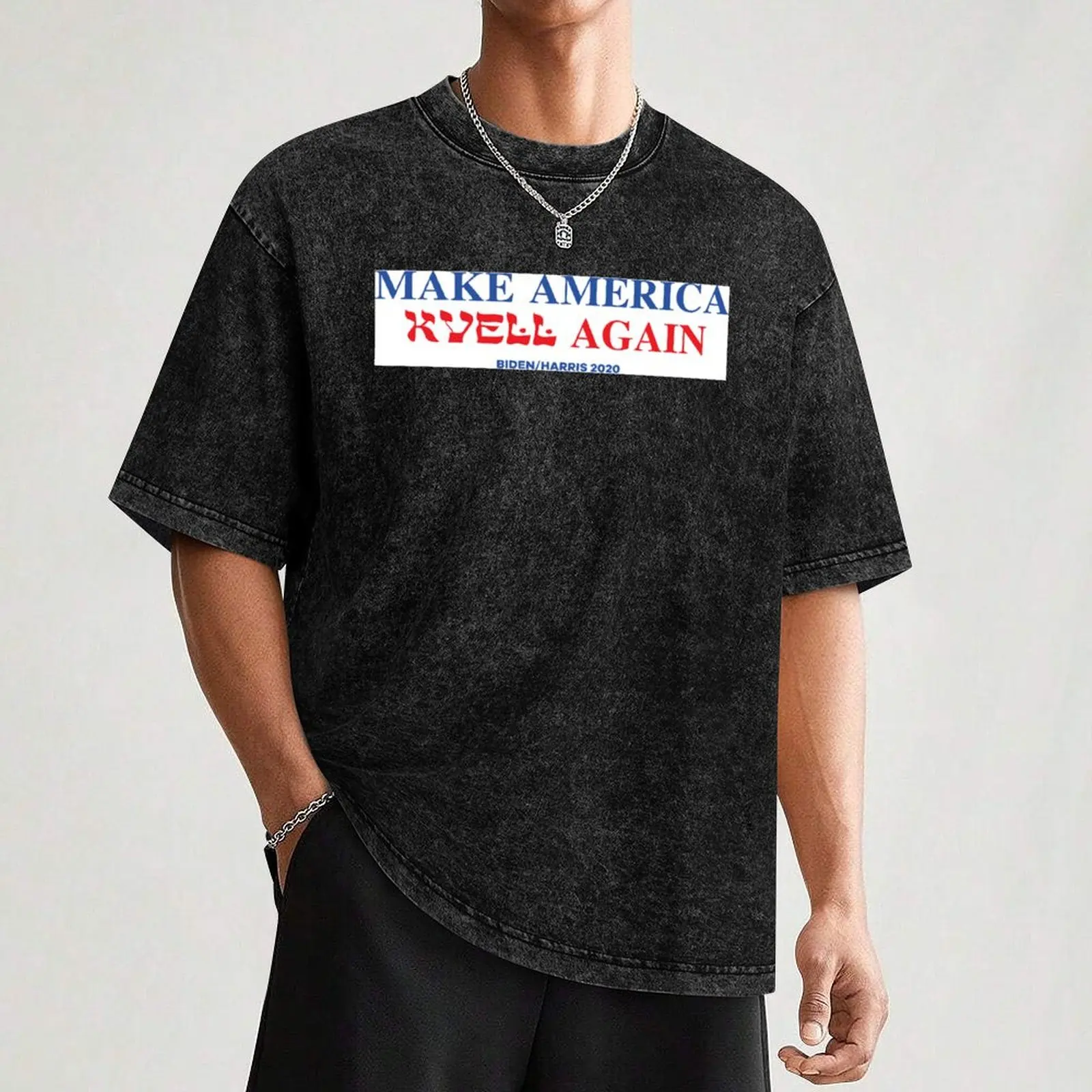 Make America KVELL Again Biden Harris Election 2020 T-Shirt Soft Lightweight Cotton