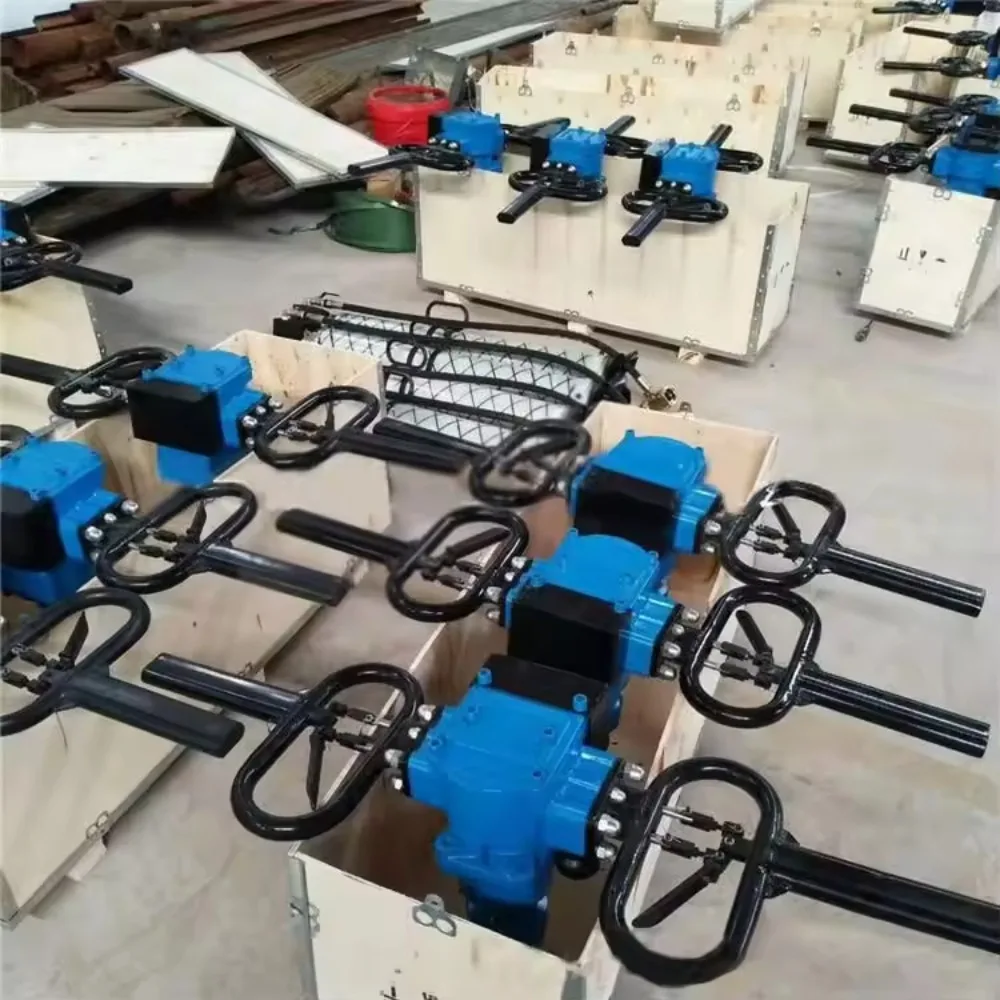 ZQSJ140/4.1 Mine Anti-Burst Drill, Handheld Pneumatic Roof Bolter Column-Type Air-Powered Twist Drill