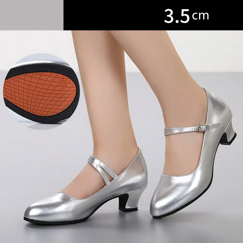 Dans Vrouwen Standaard Schoenen Hoge Hak Dames Meisjes Ballroom Dansschoenen Zachte Buitenzool Moderne Dans Salsa Professionele Latin Schoenen