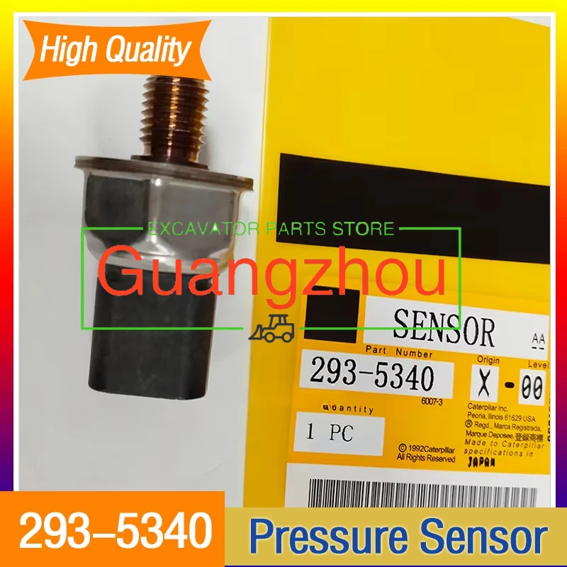 

for 966K 966M 966K XE 966L C7 C9 Engine Oil Pressure Level Sensor 2935340 293-5340 Higher Quality Excavator Accessories New