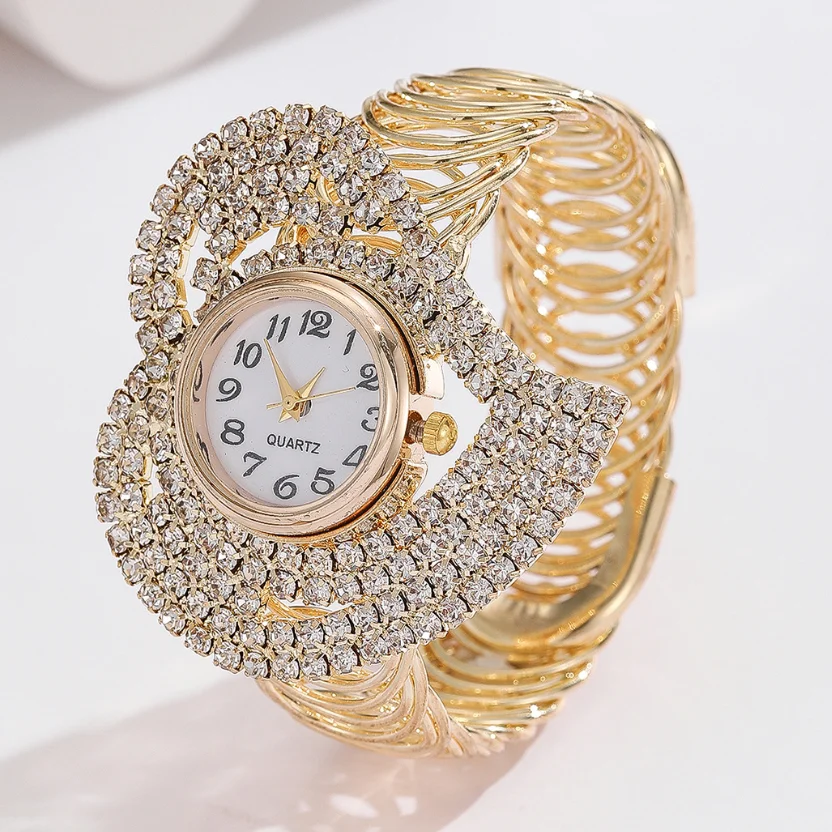 New Fashion Luxury Woman Crystal Starry Sky Bracelet Watch Women Stainless Steel Quartz Watches Ladies Wrist Watch Reloj Mujer