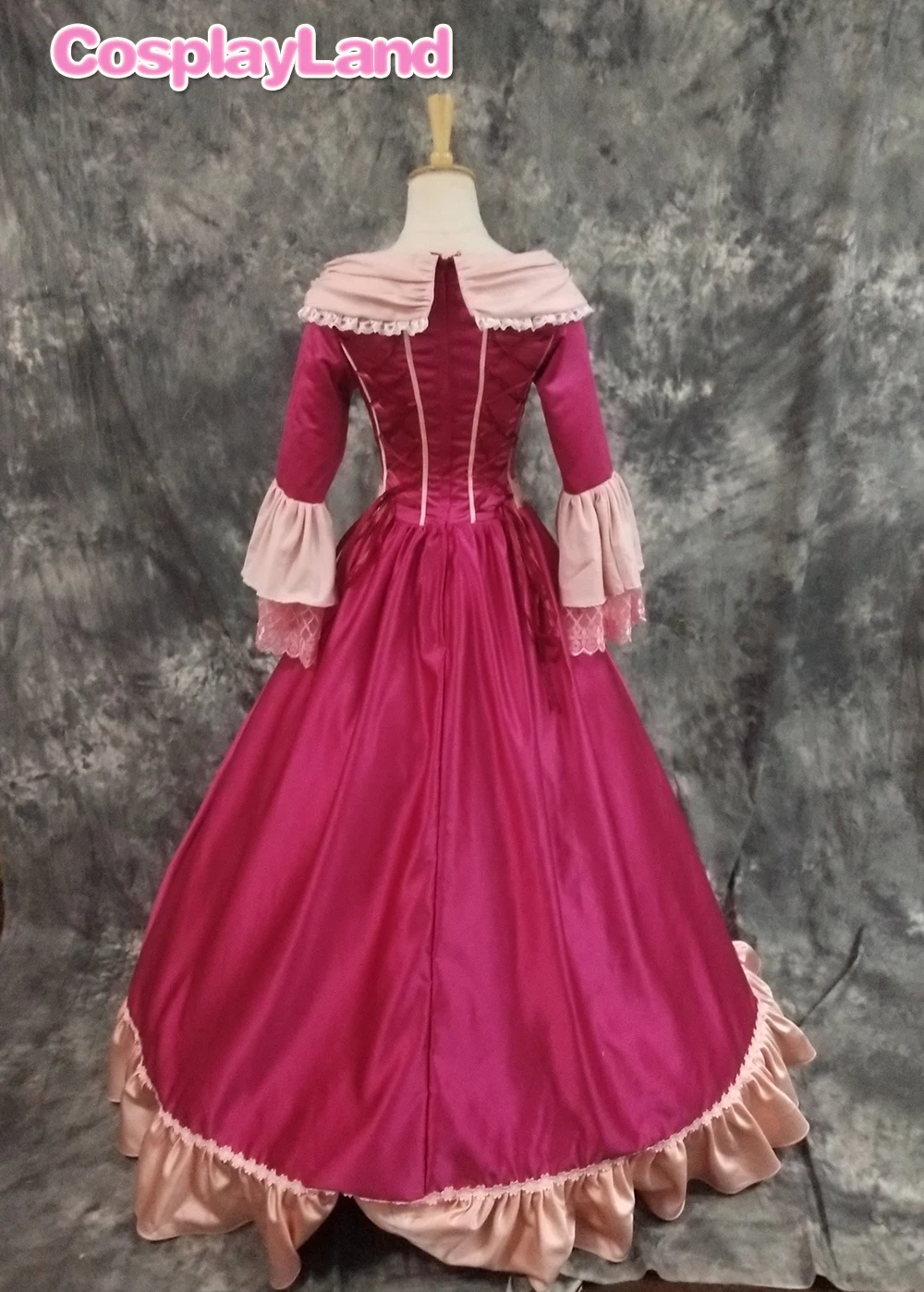 Belle Dress Cosplay Costume Halloween festa di natale abito da principessa rosso abito da ballo abito da donna fantasia su misura mantello