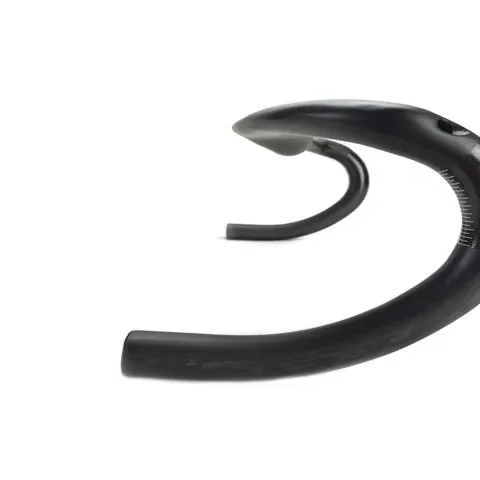 Split Drop Bar Full Carbon Fiber Road Bike Handlebar Super Light Compact Handlebar Internal Cable Routing.
