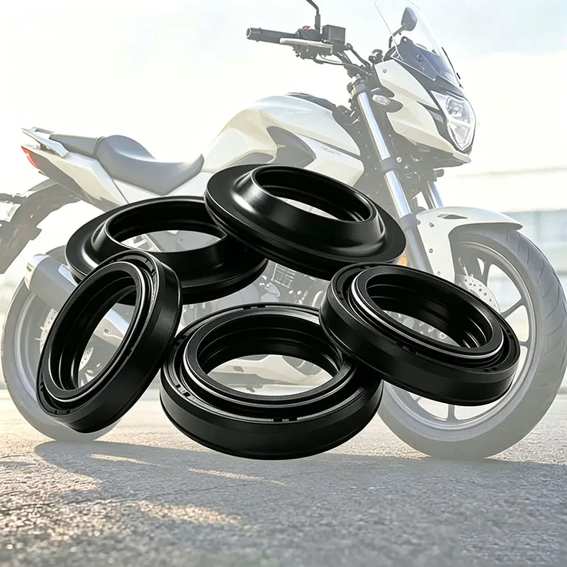 

43x55x9.5/10.5 Motorcycle Front Fork Oil Seal Dust Seal for YAMAHA XJR 1300 MT-01 1700 XJR 1200 BT 1100 BULLDOG FZ1 1000 TDM 900