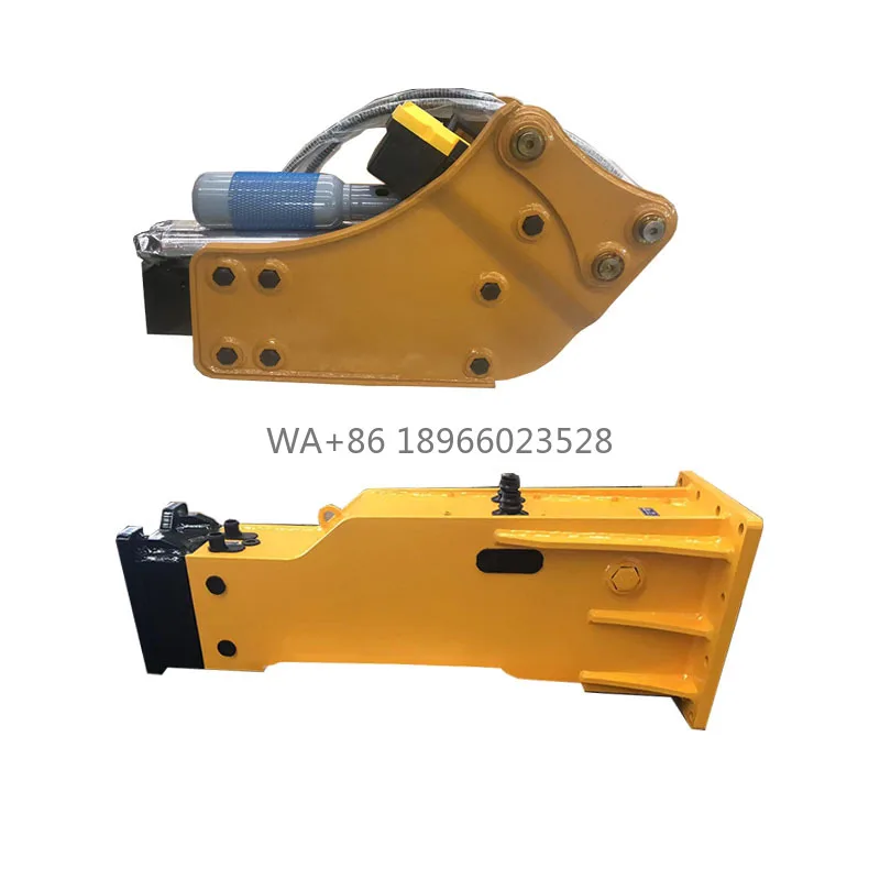 قواطع حفارة التعدين، مطرقة صخرية صغيرة على الطراز الشعبي على شكل الموز لجرافة حفار JCB3CX #1