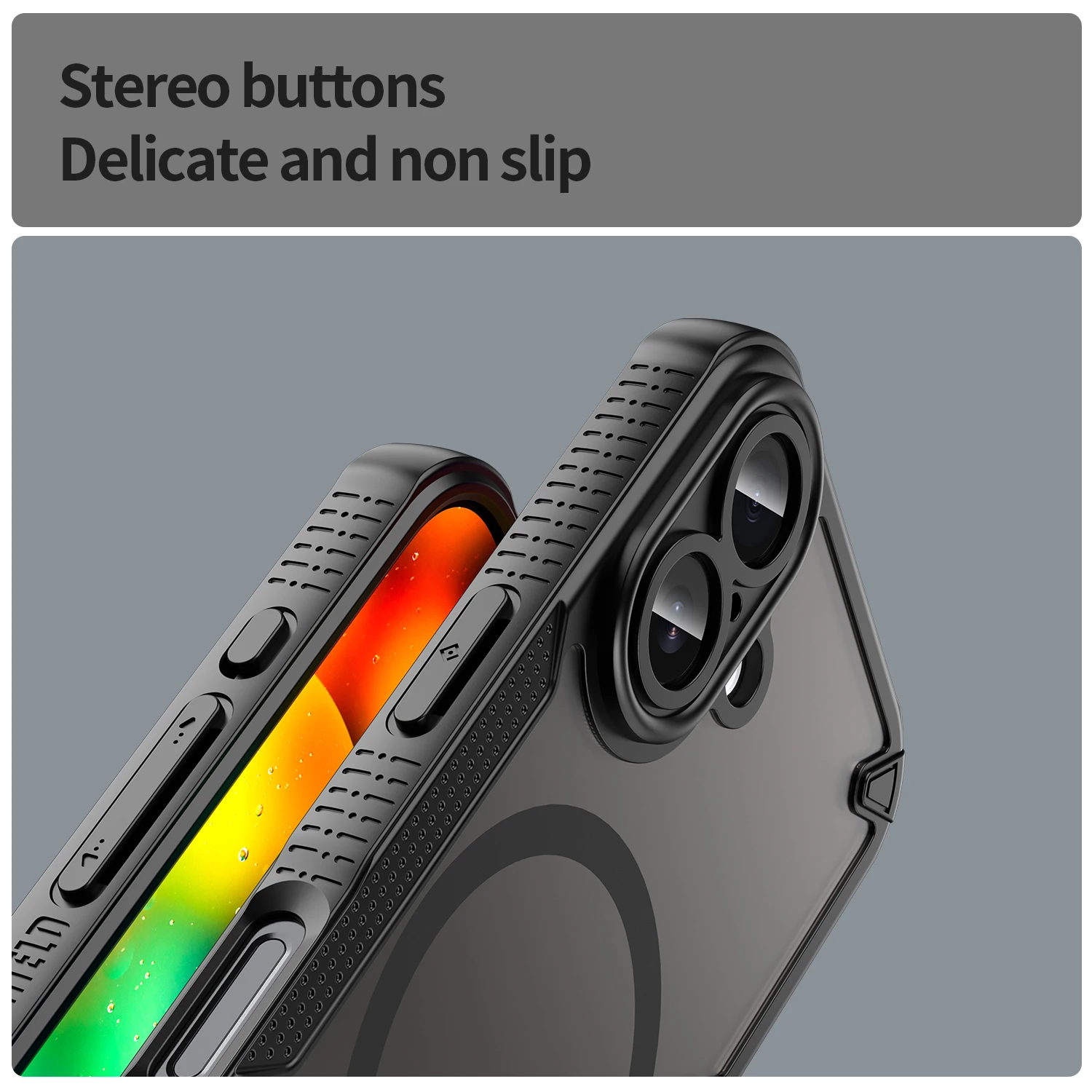 Für iPhone 17 6,3" Matte Handyhülle, kompatibel mit Magsafe, stoßfeste, klare, durchsichtige Schutzhülle für iPhone 17 Hüllen – Detail 4