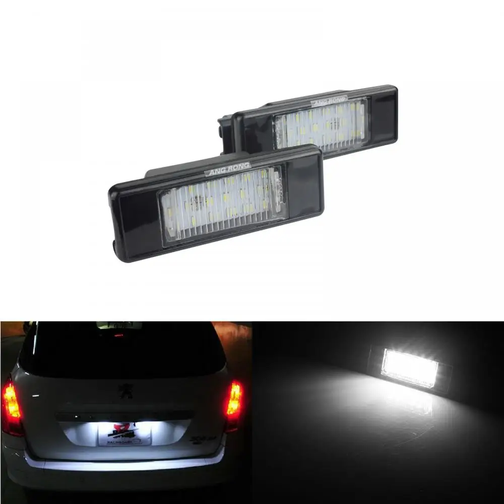 

Для Citroen Pluriel Picasso Peugeot Crossover светодиодный светильник номерного знака