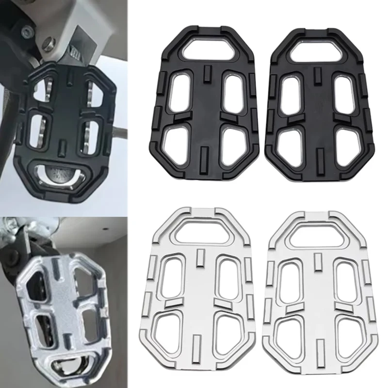 For BMW R1200GS G310GS S1000XR F850GS F750GS R Nine T Scrambler Urban GS Motorcycle Billet Wide Foot Pegs Pedals Rest Footpegs