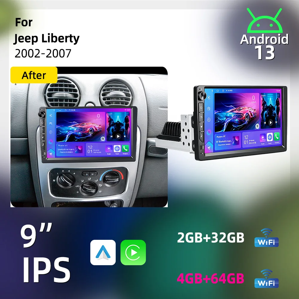 Car Radio Auto Multimedia Autoradio Android Stereo Carplay 1 Din 9
