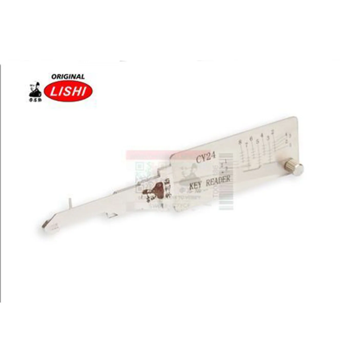 LISHI Auto. Pick - CHRYSLER - Suits Keyways CHR - 15 (Like: CY24) - DECODER Only - 8 Cuts *Anti - Glare*