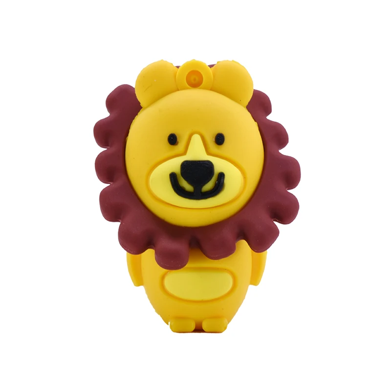 cartoon lion usb flash drive 4GB 8GB animal 16GB 32GB 64GB 128GB pen drive cute penguin memory sticklion Gift tiger U disk