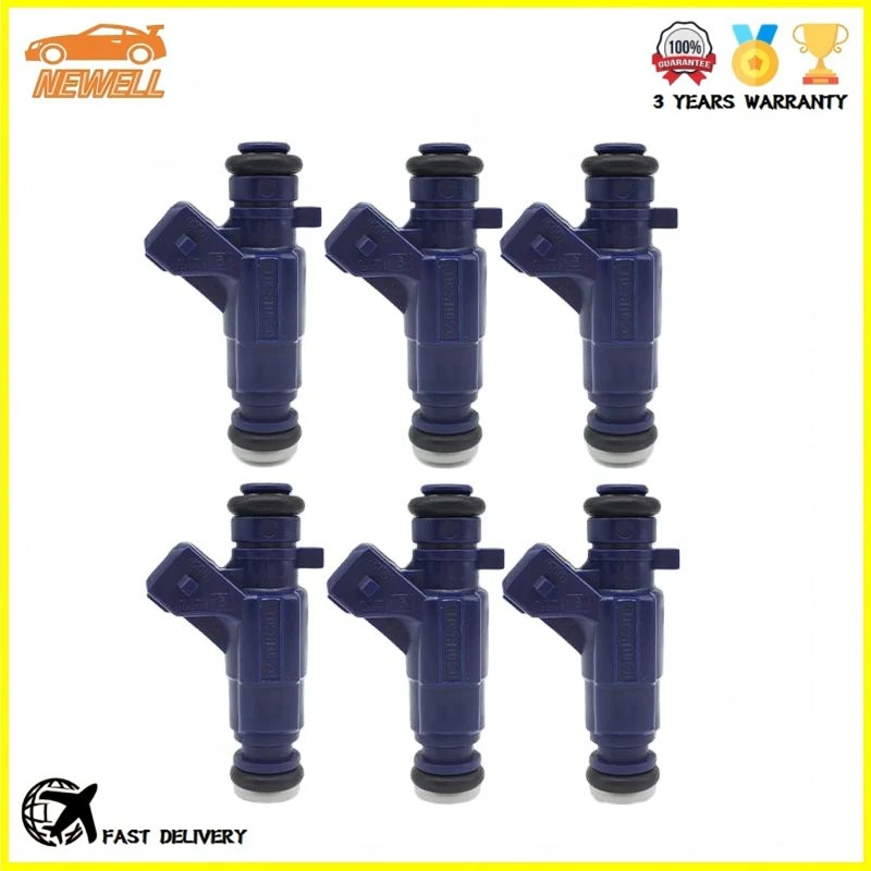 6pcs 0280156014 A1120780149 852-12183 Fuel injector For Mercedes-Benz CLK320 SLK320 E320 C320 C240 2.6L 3.2L
