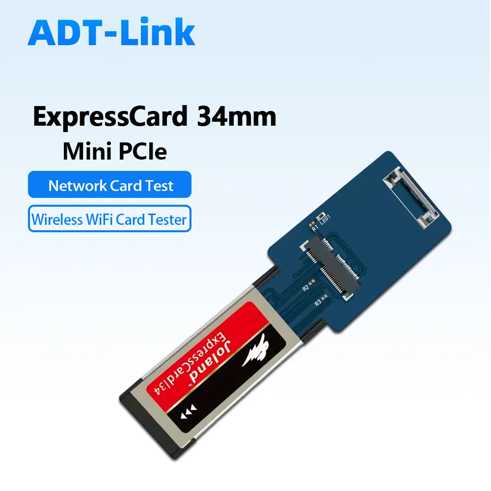 ExpressCard 34mm To Mini PCIe Adapter Laptop Mini PCI-E WiFi Network Card Test Riser Converter Card
