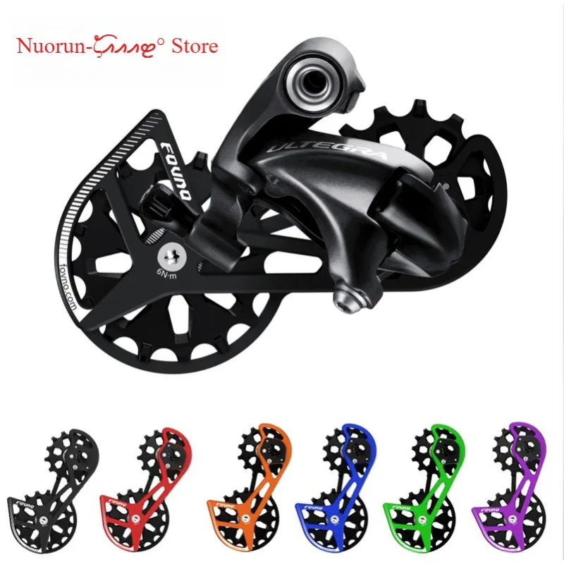 Road Bike Oversized Pulley Wheels Aluminum Alloy Jockey Wheel For Shimano R7000 8000 5800 6800 Derailleur