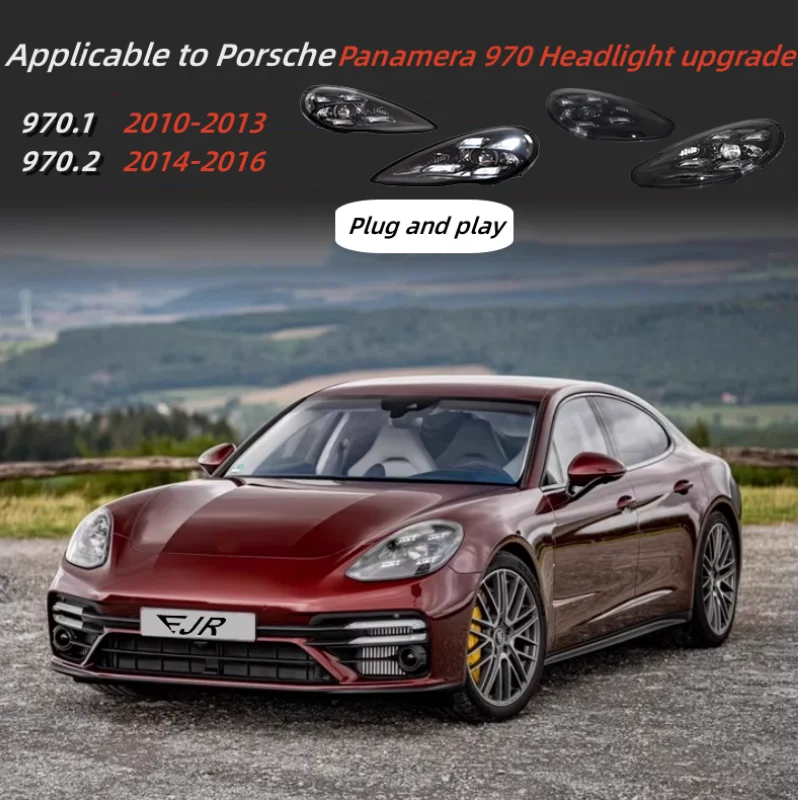 

Headlights for panamera For Porsche 970 2014-2016 upgrade 2022 led pdls headlamp headlight