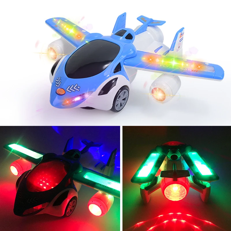 Children's Stunt Universal deformation baby kids toy car electric