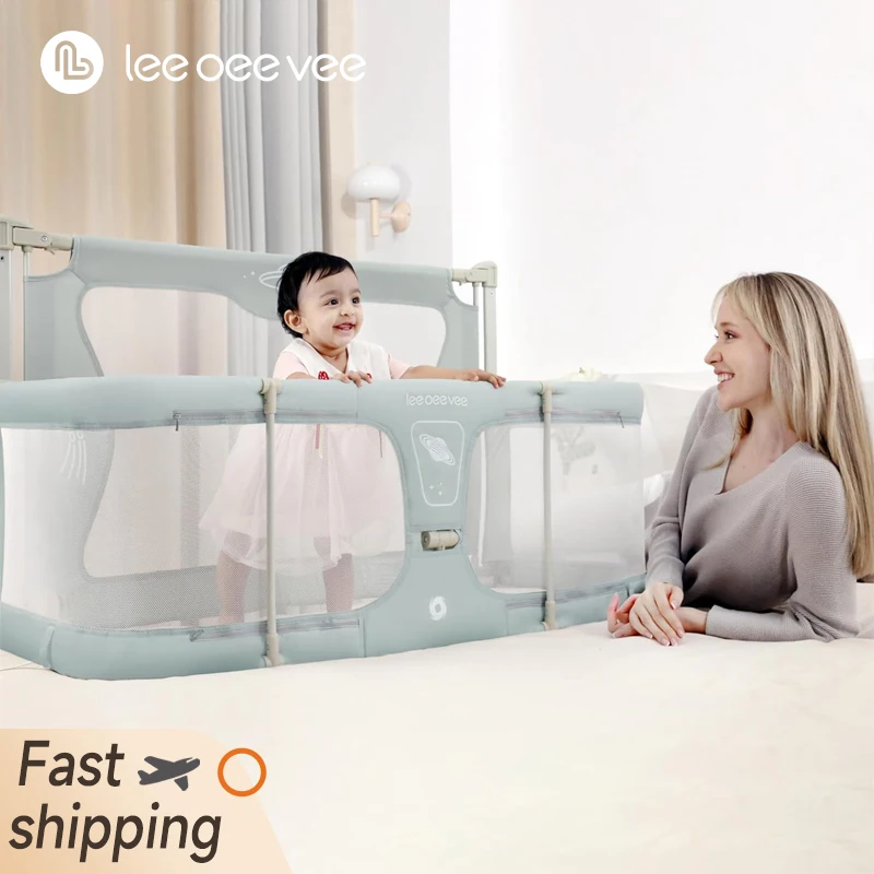 3-in-1 Multifunctional Baby Bed Guardrail – Versatile Crib, Bed Barrier, and Co-Sleeper