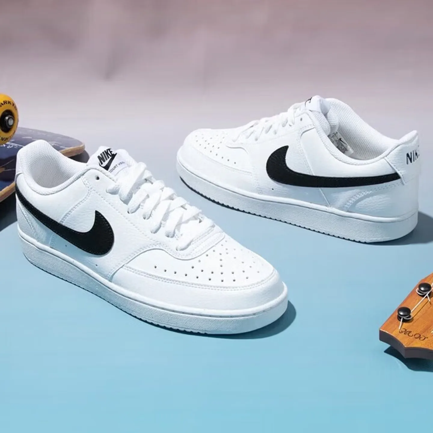 NIKE COURT VISION LO NN Men's Shoes Trendy Retro Low-top Sneakers Sports Casual Shoes DH2987-101