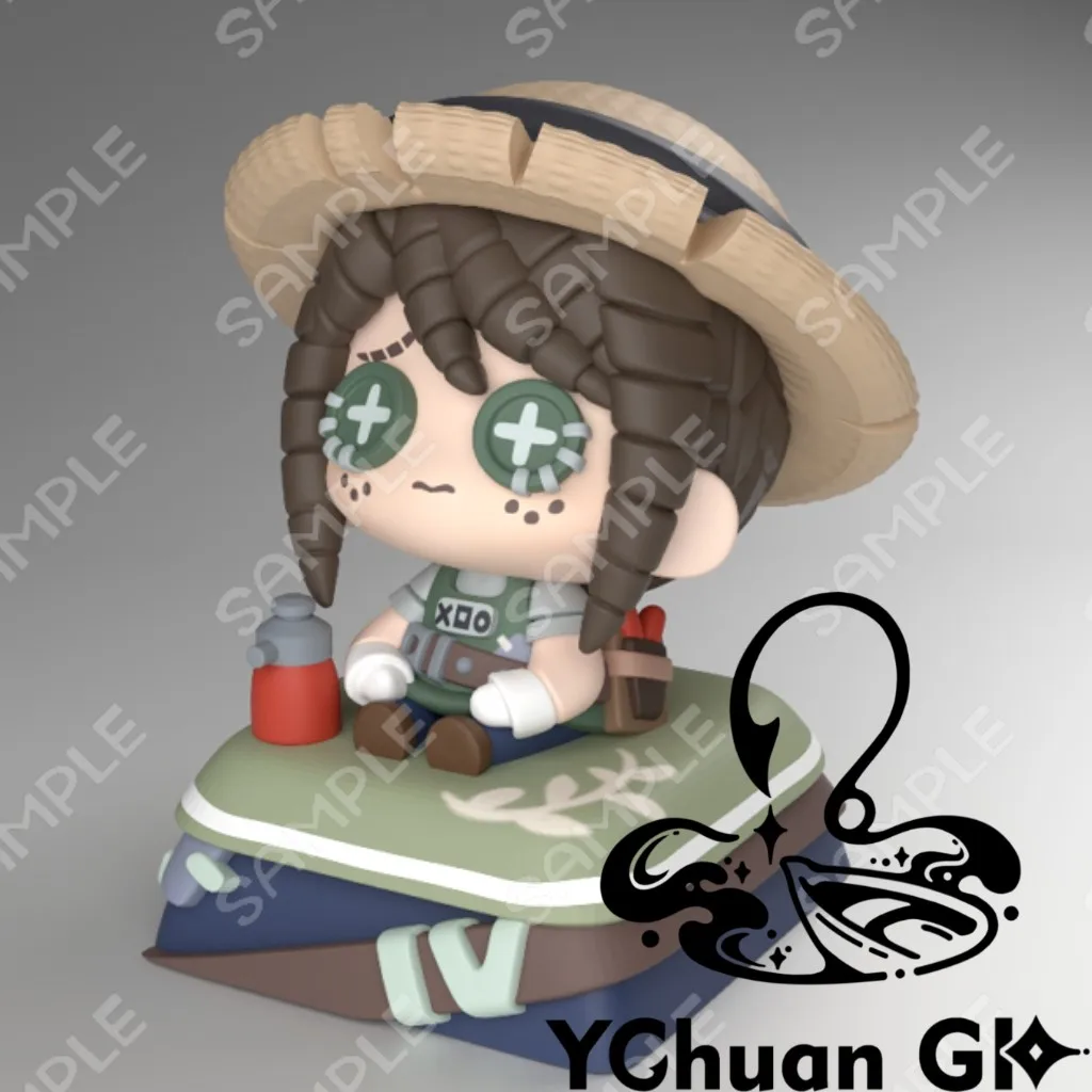 

Набор тематических кейкапов серии Identity V, 3D-печать, полимерные кейкапы ручной работы, кейкапы для механических клавиатур, аксессуары, подарок, DIY