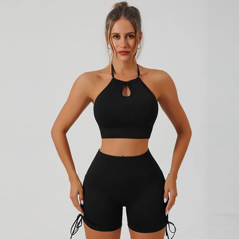 

Yoga wear, neckline, running, Pilates, cycling, yoga, fitness set for women