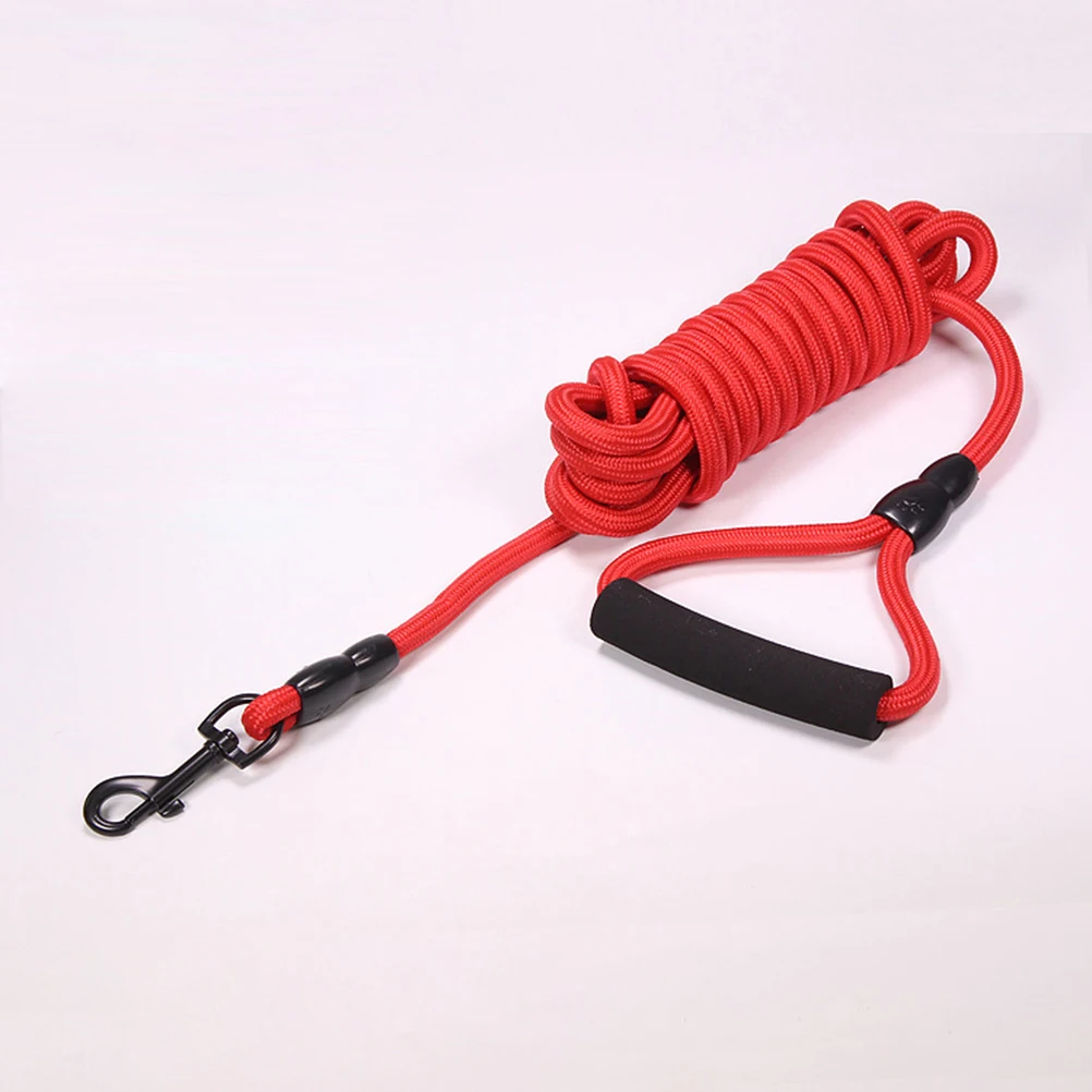 

10Ft Heavy Duty Dog Leash Ergonomic Padded Handle Extra Strength Nylon Pet Leash For Training Hiking Camping Medium Large Dogs