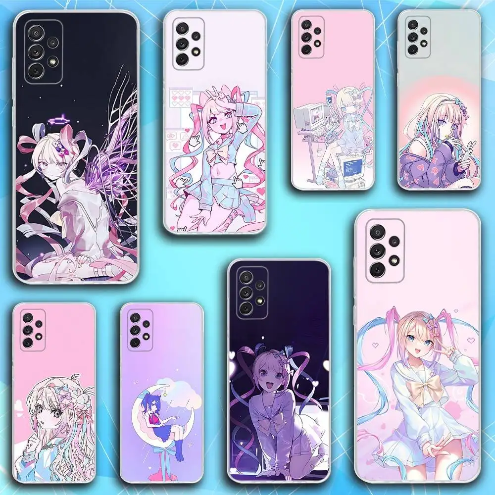 

N-Needy-Girl Overdose Phone Case For Samsung S30,23,21,22,20, FE lite,S10,9,8,7 PIus Note20ultra Soft Transparent