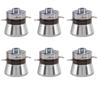 6X 60W 40Khz High Conversion Efficiency Ultrasonic Piezoelectric Transducer Cleaner High Performance Acoustic Components