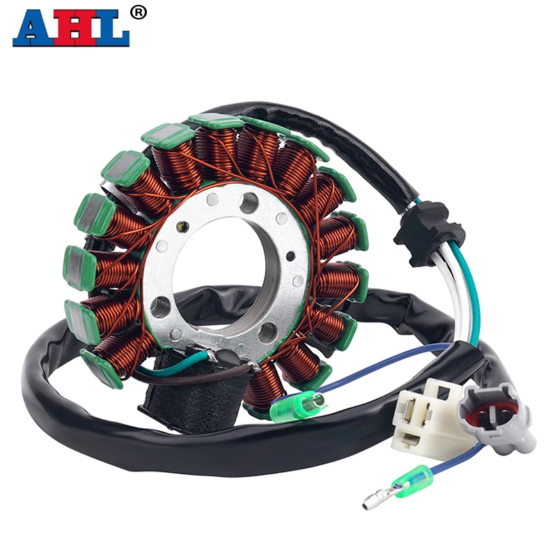 AHL Motorcycle Generator Stator Coil For YAMAHA TW125 1999-2004 TW200 2000-2018 TW225 2002-2007 4WP-85510-10 TW 125 200 225