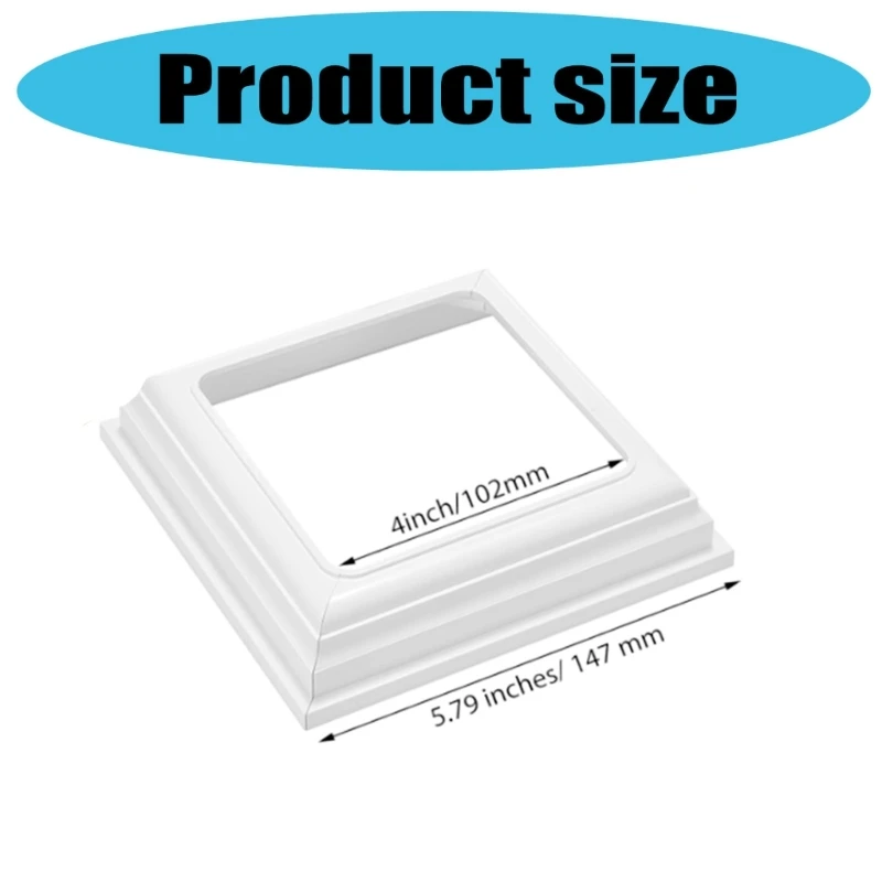 Strong Post Base Cover Universal per difesa della colonna del ponte esterno